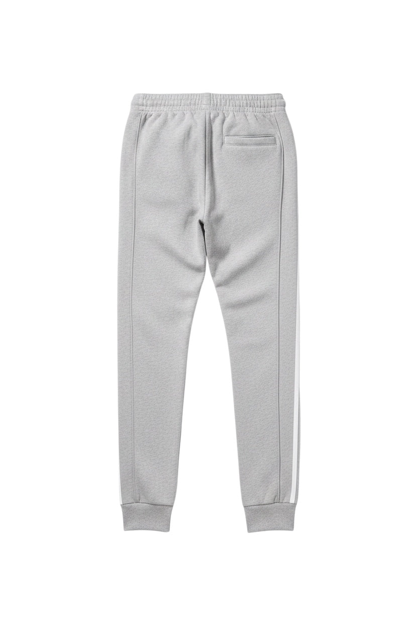 Adidas Herren Jogginghose Grau Weiß Größe L