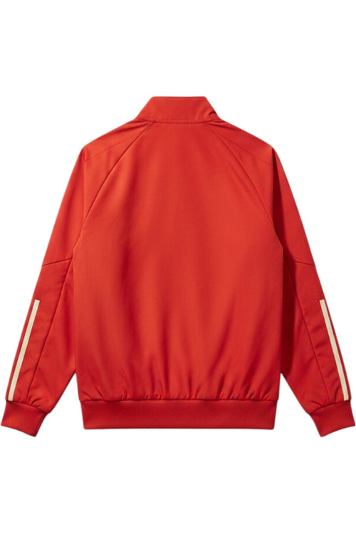 Adidas Herren Trainingsjacke Belgium Presentation Rot Einfarbig Größe M
