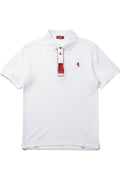 Ferrari Herren Poloshirt Prima Weiß Größe L