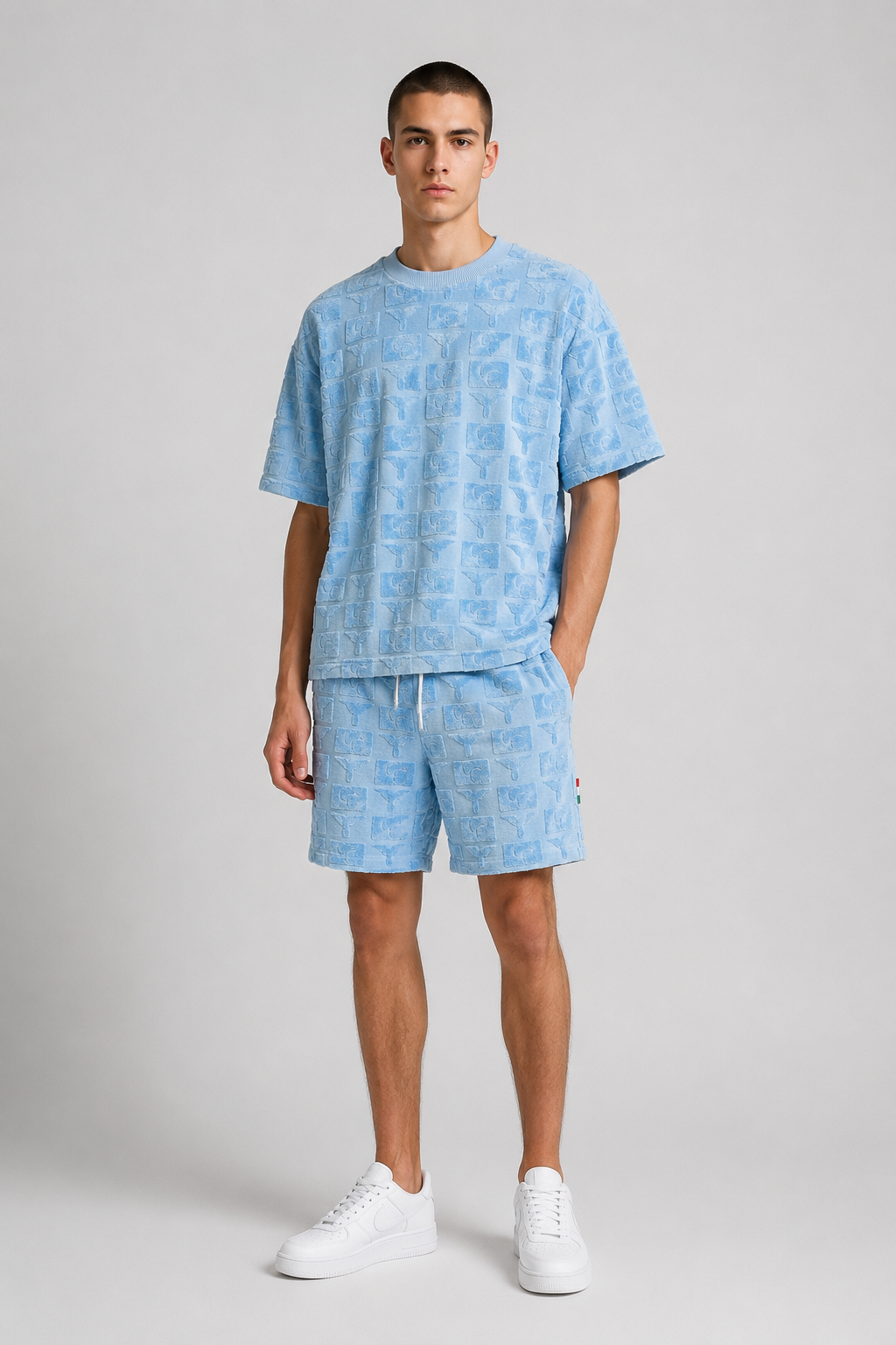 Carlo Colucci Set T-Shirt + Shorts