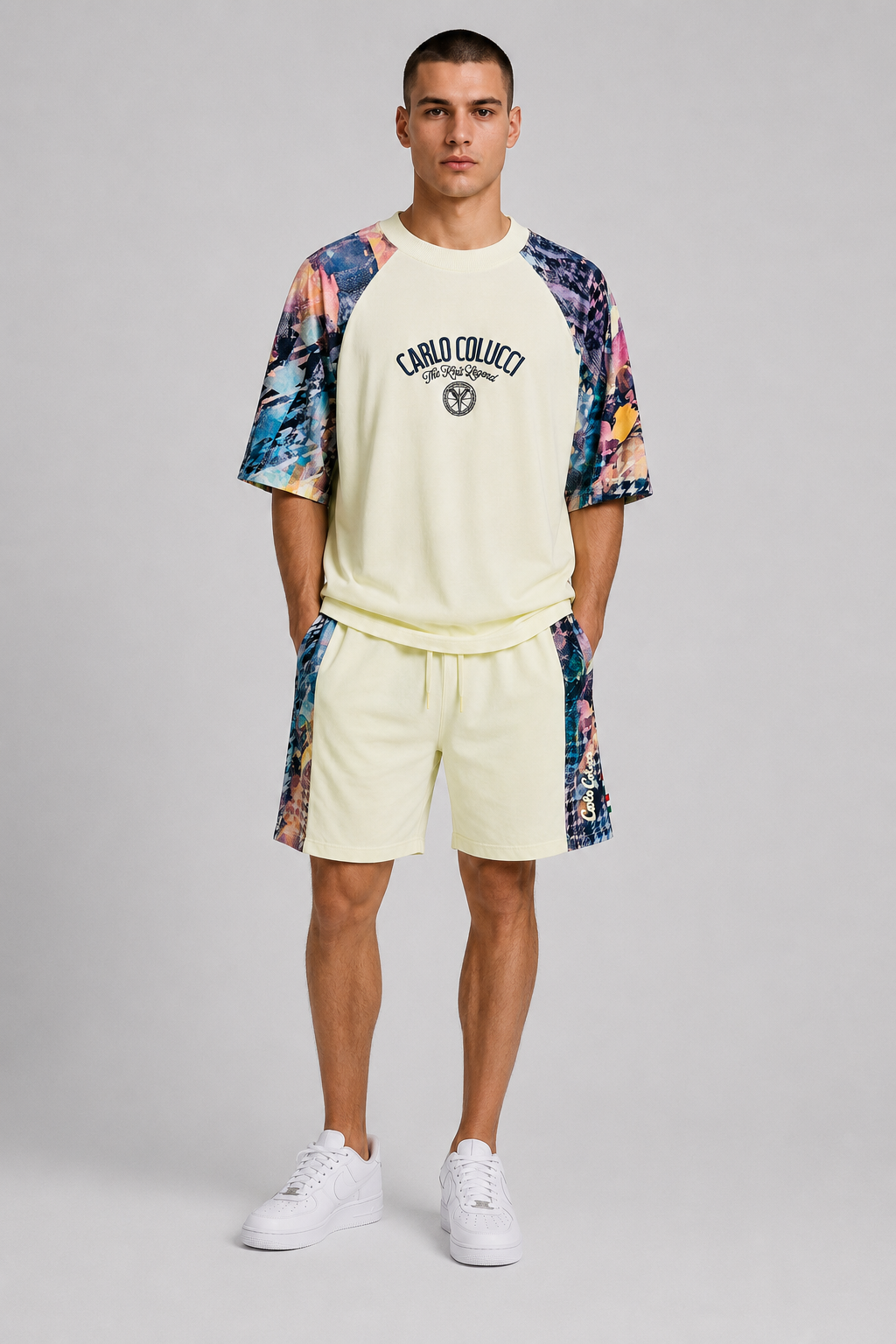 Carlo Colucci Set T-Shirt + Shorts