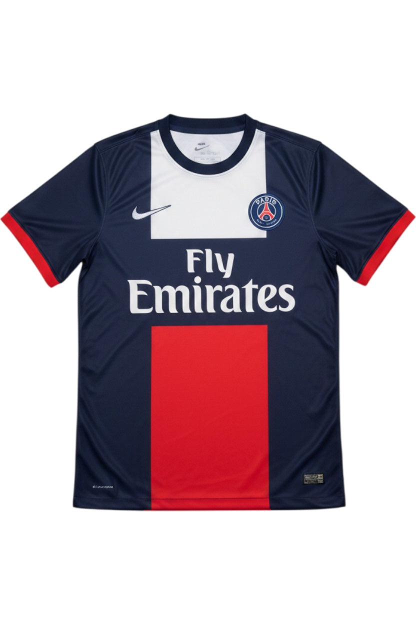 Nike Herren Fußball Trikot Blau Weiß Rot Print Größe S