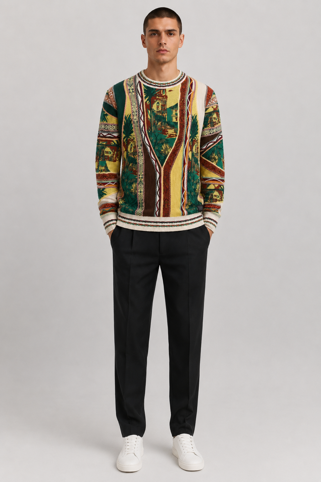 Carlo Colucci Strickpullover