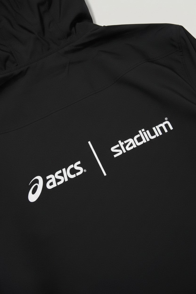 Asics Herren Trainingsjacke Schwarz Größe S