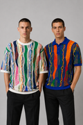 Carlo Colucci Bundle Strick-Polo + Strick-Shirt