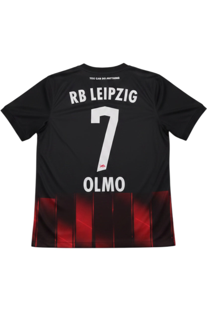 Nike Herren Fußball Trikot Schwarz Rot Mehrfarbig Streifen Größe S/M