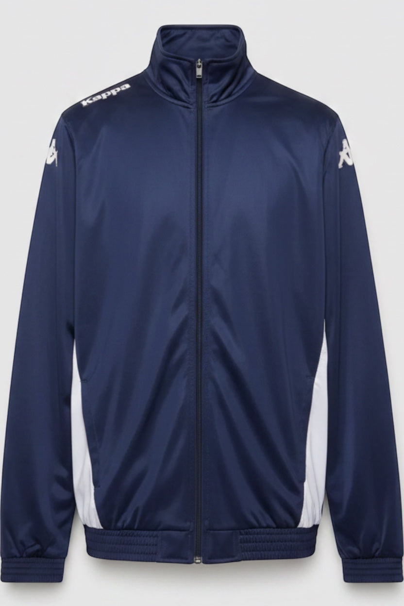 Kappa Herren Trainingsjacke Blau Weiß Größe XXL