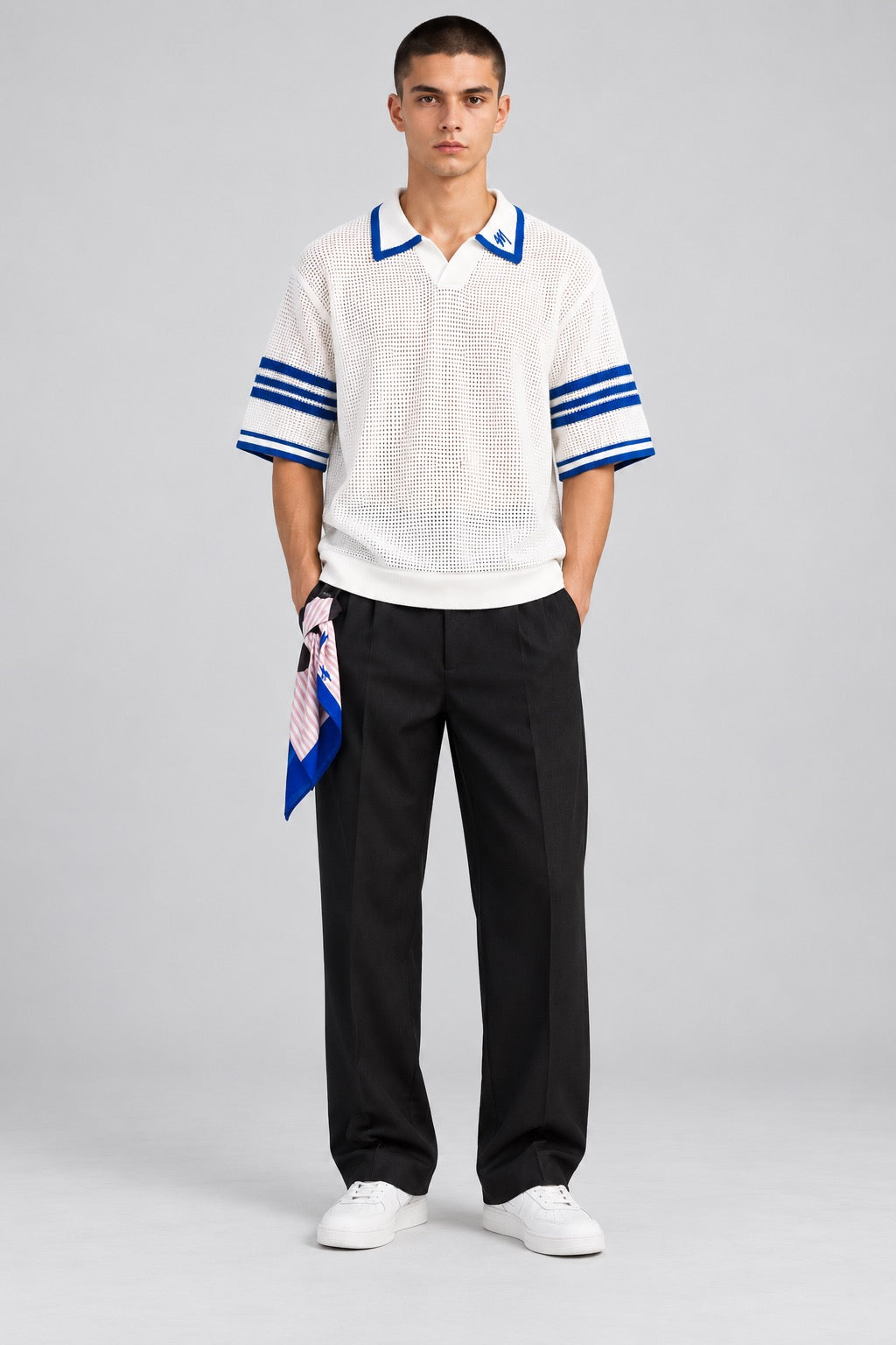 Alessandro Magno Hemd Strick Polo Chapter 7