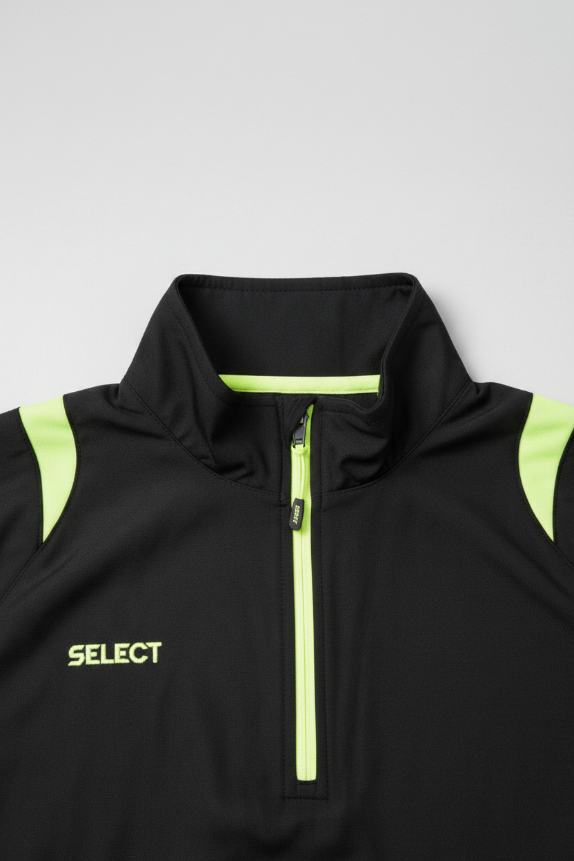 Select Herren Trainingsjacke Schwarz Gelb Größe M