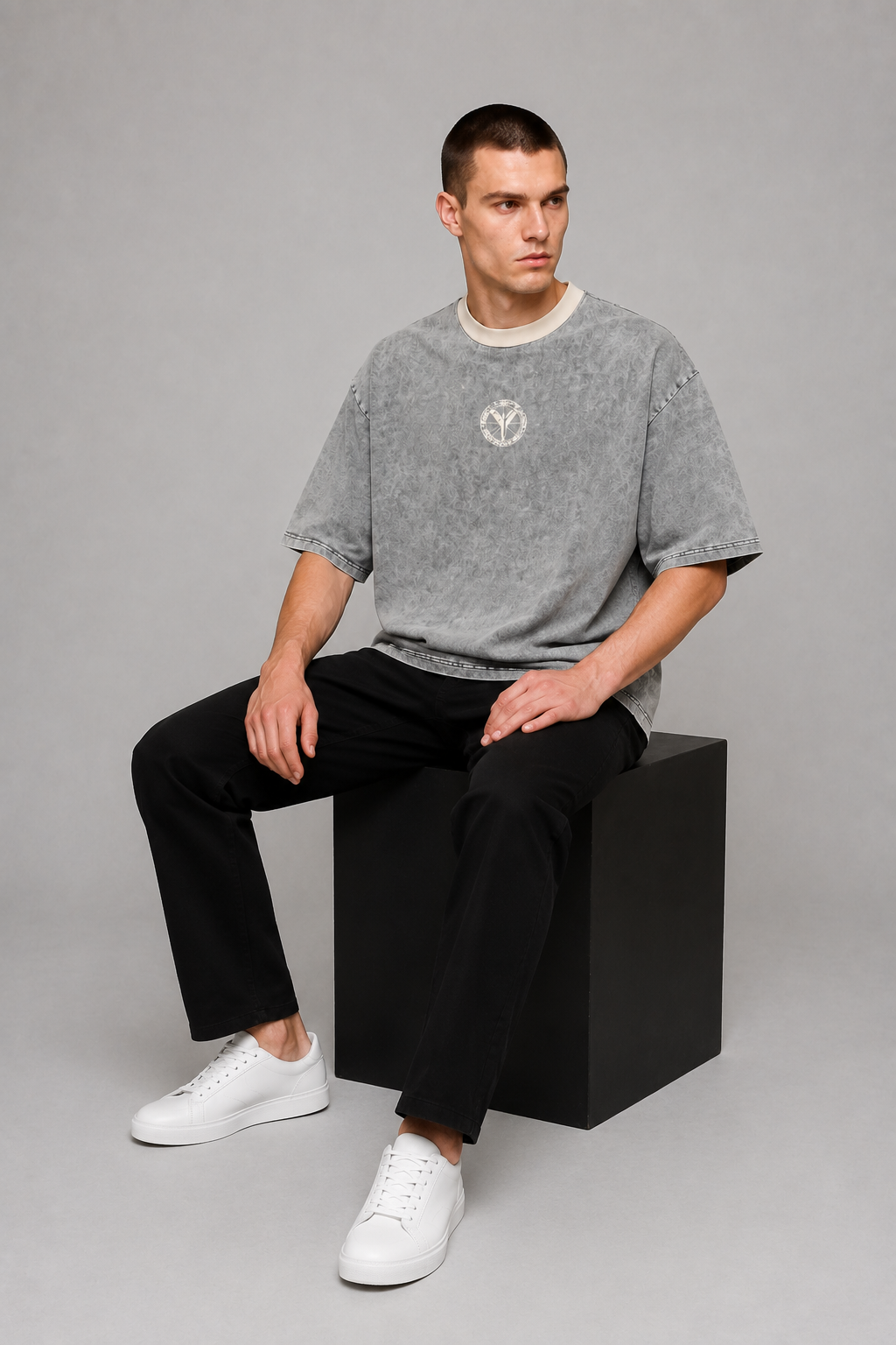 Carlo Colucci Denim T-Shirt