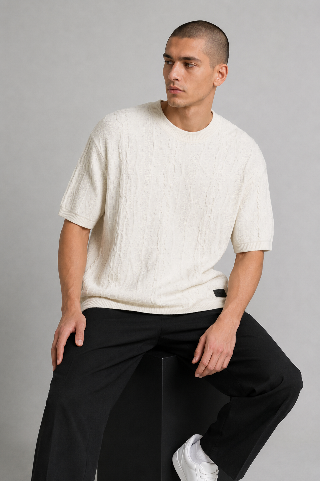 Carlo Colucci Strick-Shirt