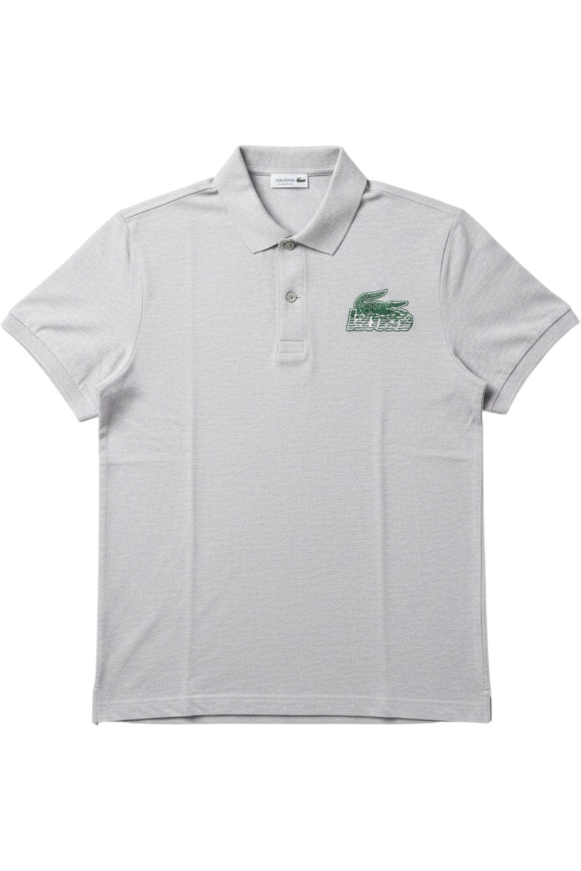 Lacoste Herren Poloshirt Grau Größe XL