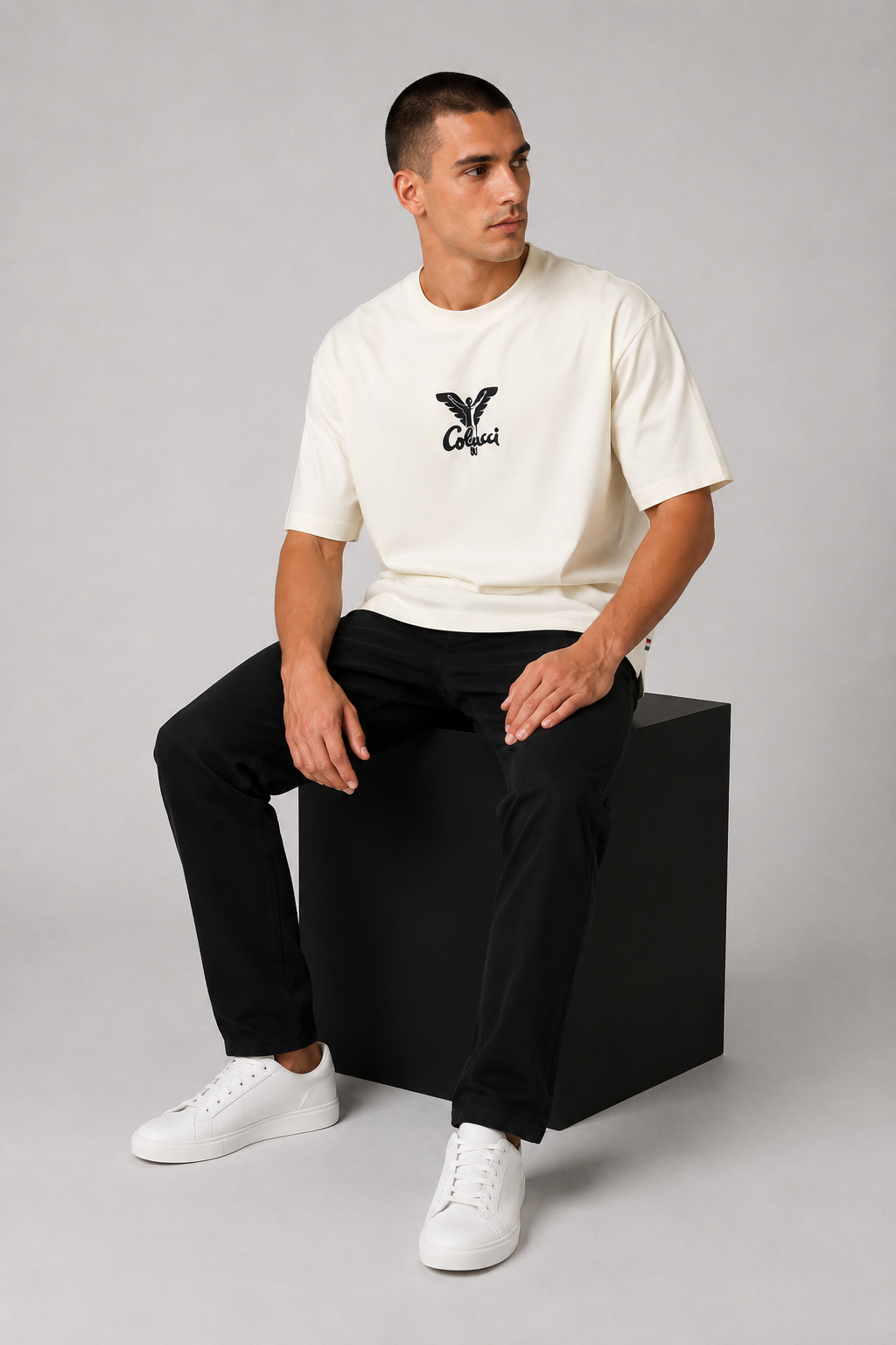 Carlo Colucci Backprint T-Shirts