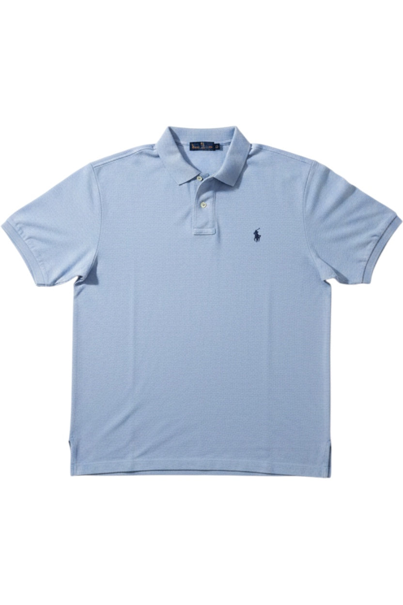 Polo Ralph Lauren Herren Poloshirt Pima Soft Touch Blau Größe XXL