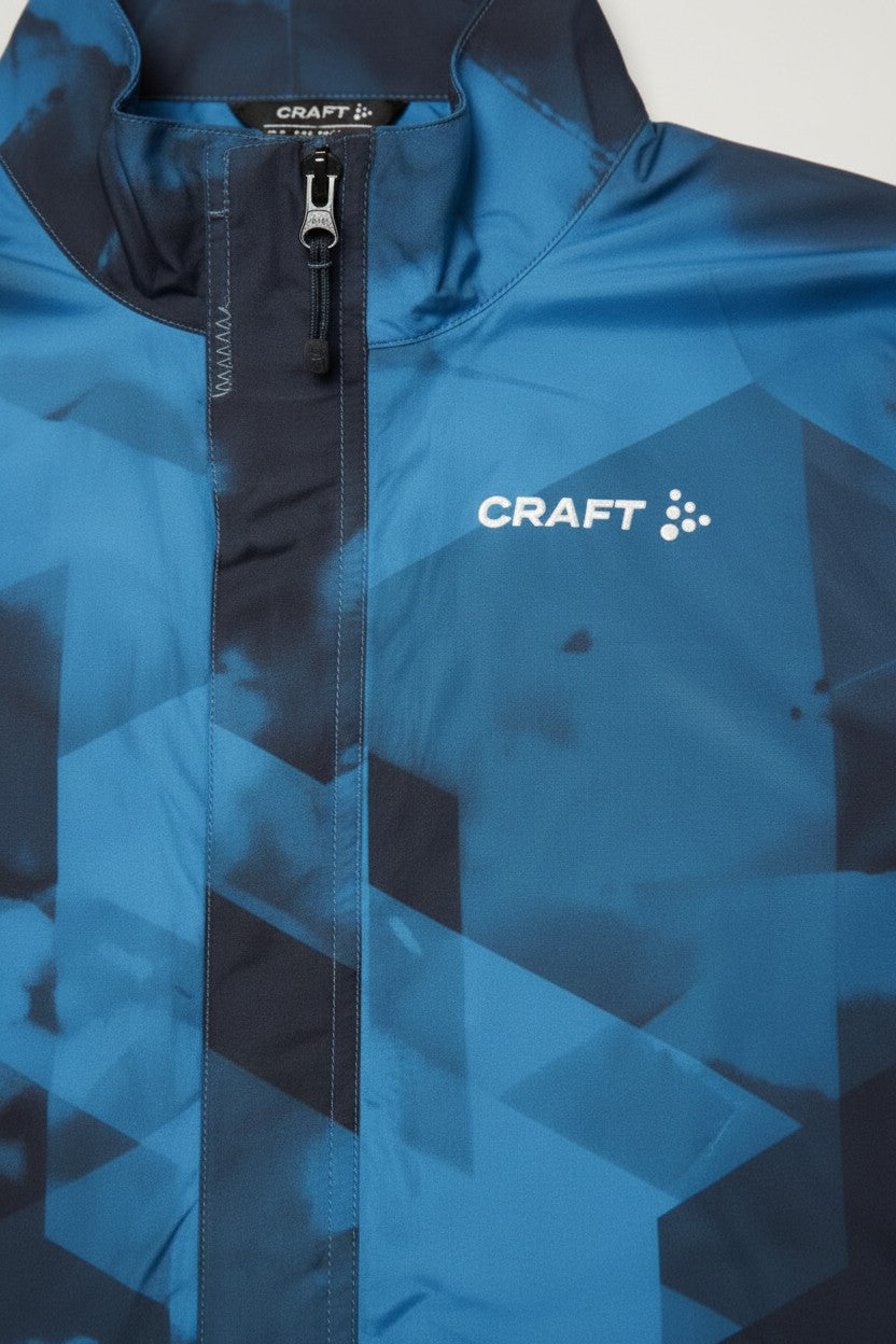 Craft Herren Trainingsjacke Blau Schwarz Größe M