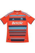 Adidas Herren Fußball Trikot Orange Blau Mehrfarbig Streifen Größe L