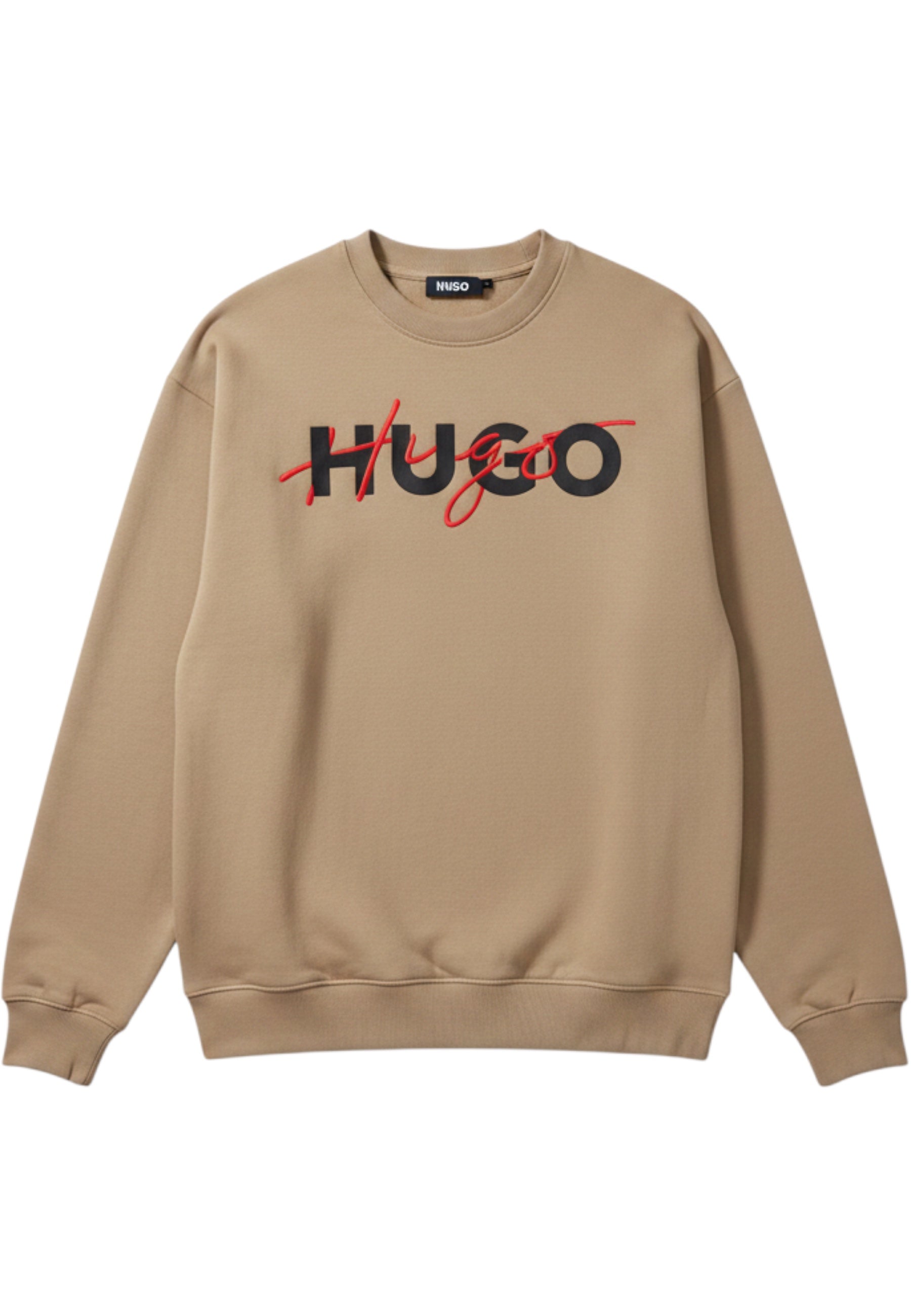 Hugo Boss Herren Sweatshirt Beige Größe L
