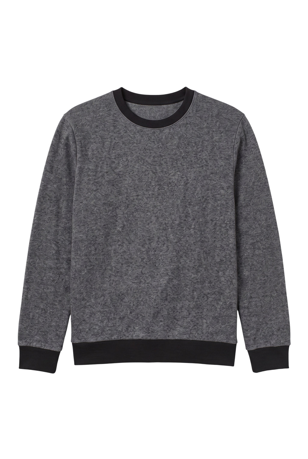 Filippa K Herren Sweatshirt Grau Schwarz Größe M