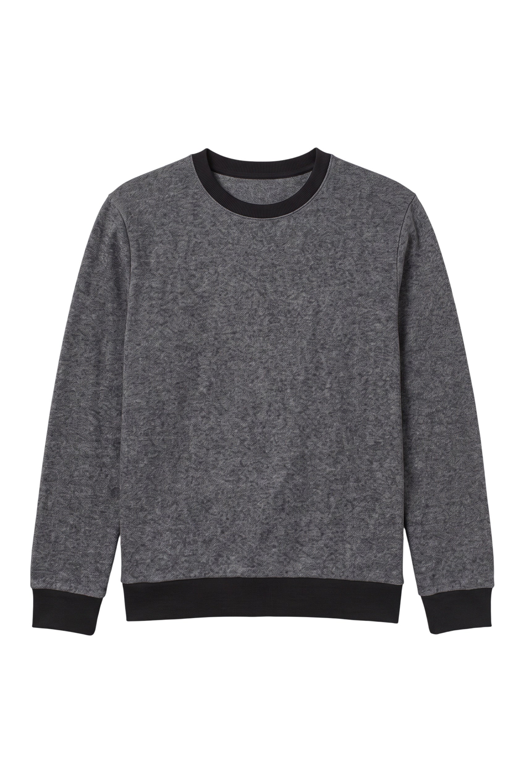 Filippa K Herren Sweatshirt Grau Schwarz Größe M