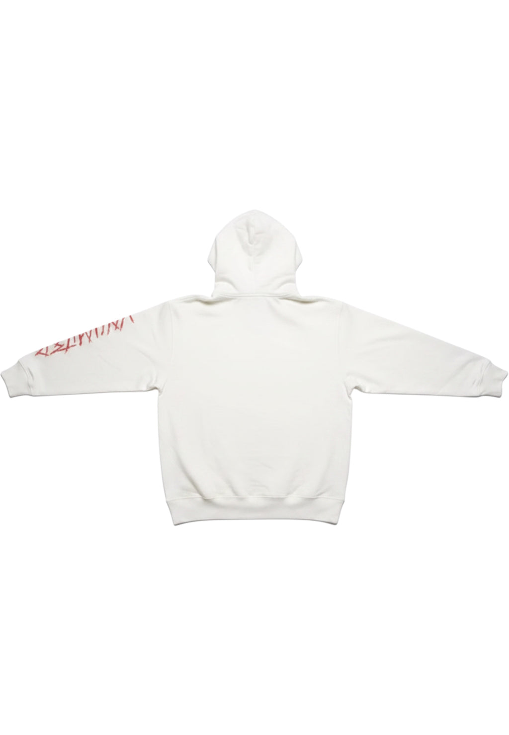 032c Herren Kapuzenpullover Weiß Rot Schwarz Größe S