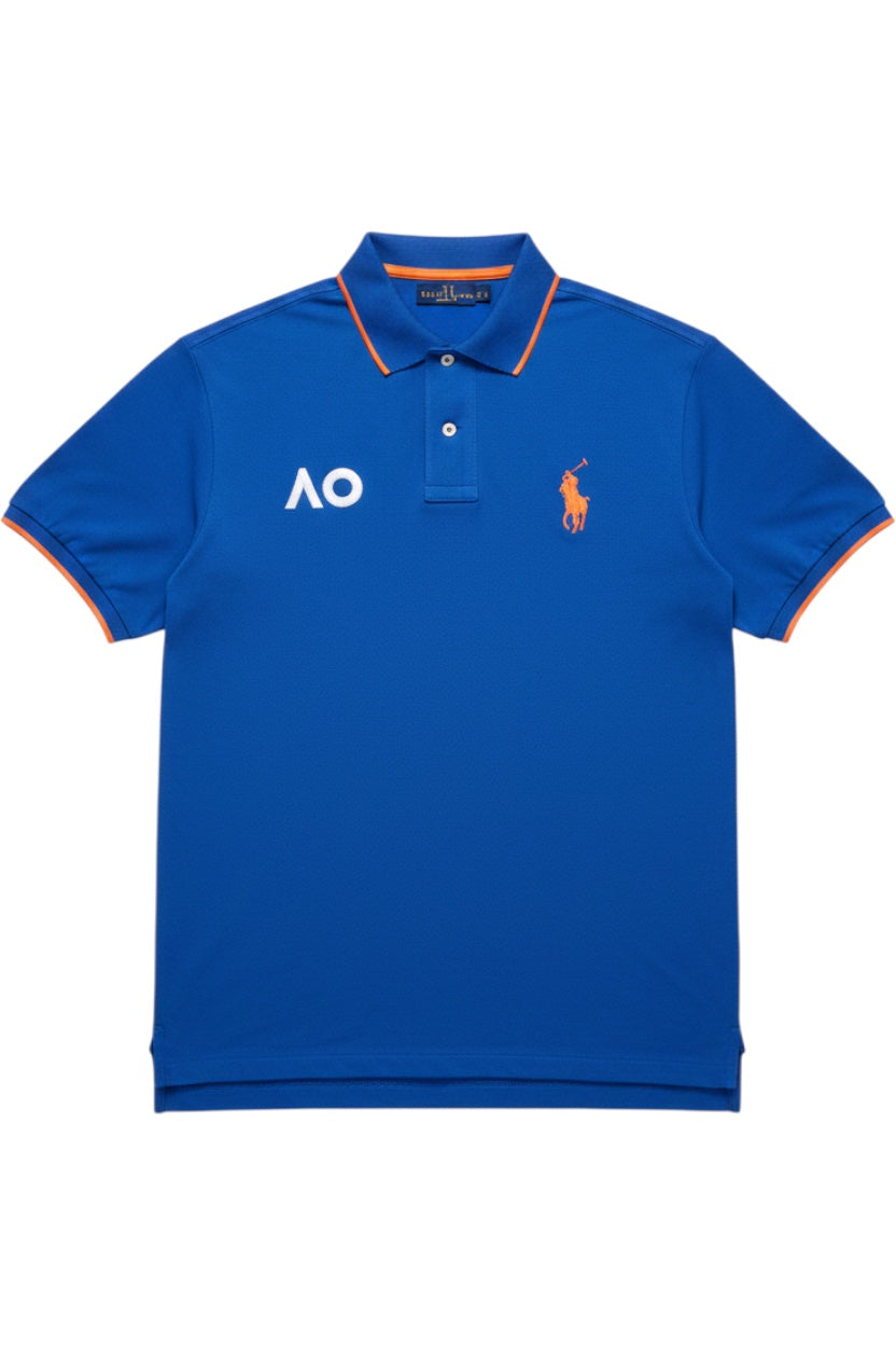 Polo Ralph Lauren Herren Poloshirt Blau Größe L