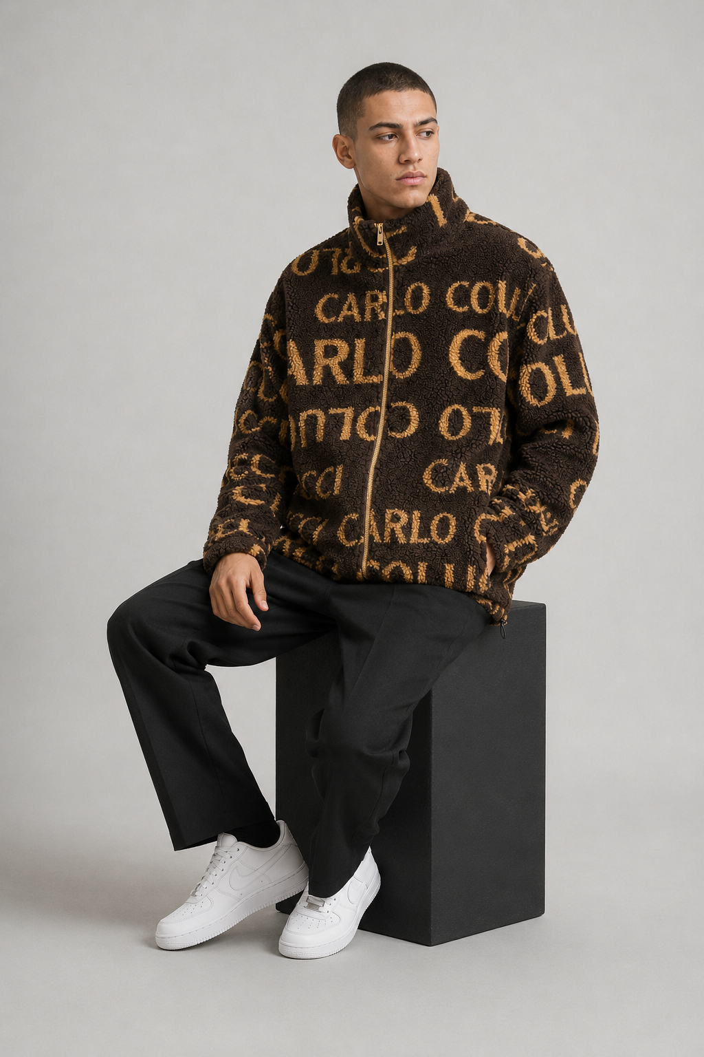 Carlo Colucci Teddy Jacke