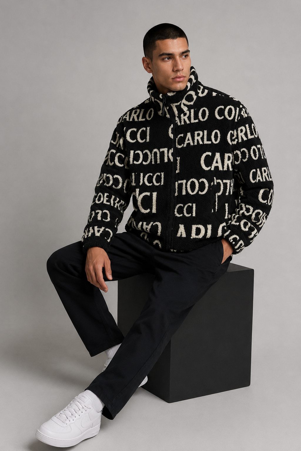 Carlo Colucci Teddy Jacke