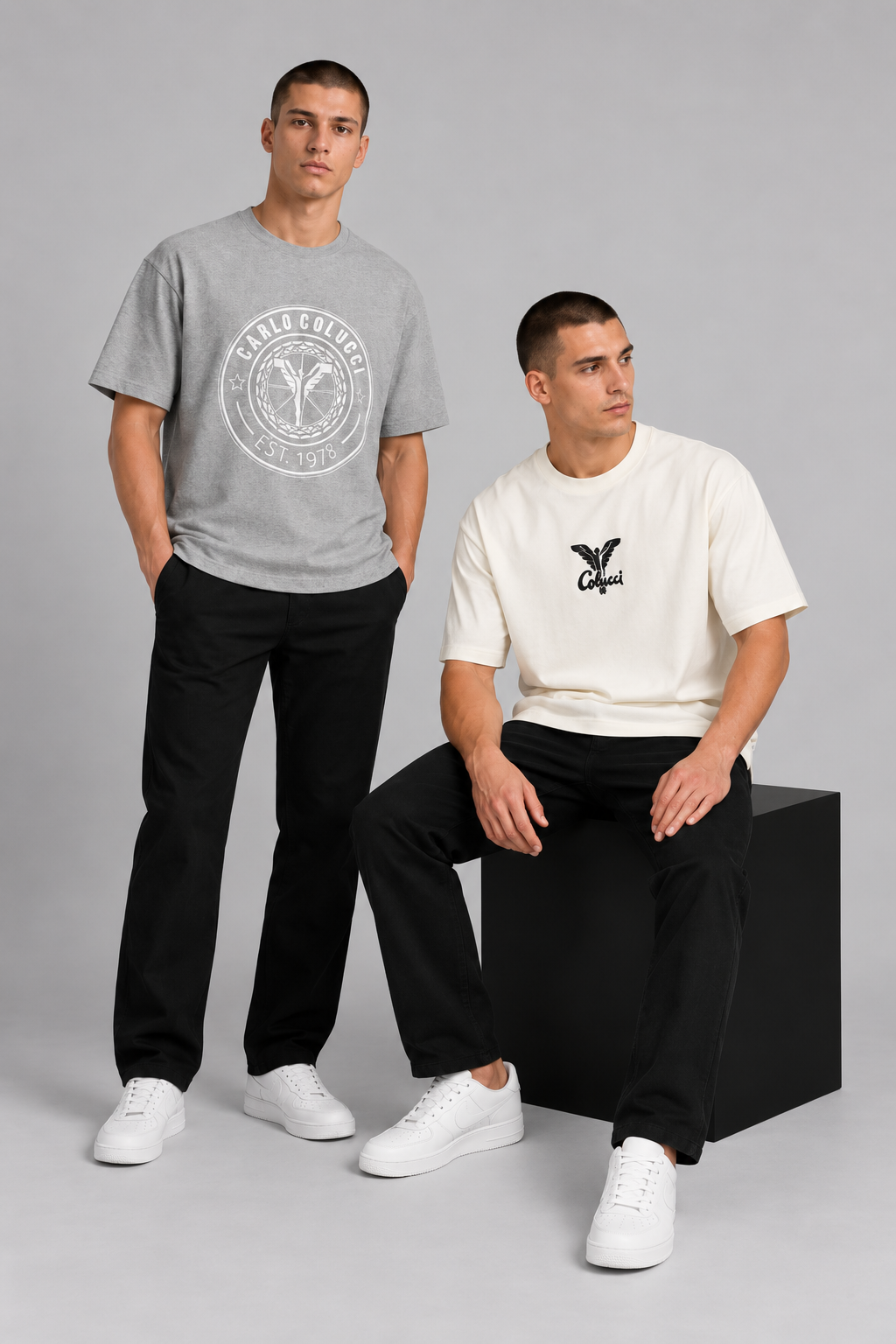Carlo Colucci Set 2 T-Shirts