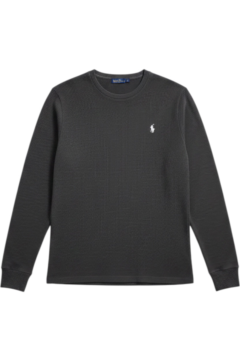 Polo Ralph Lauren Herren Langarmshirt Grau Größe L