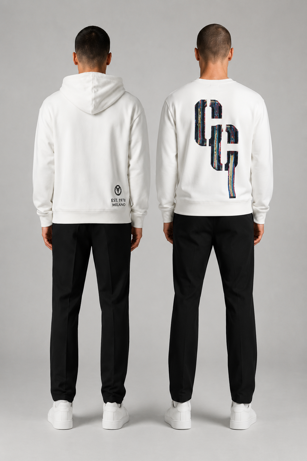 Carlo Colucci Bundle Pullover + Sweatjacke