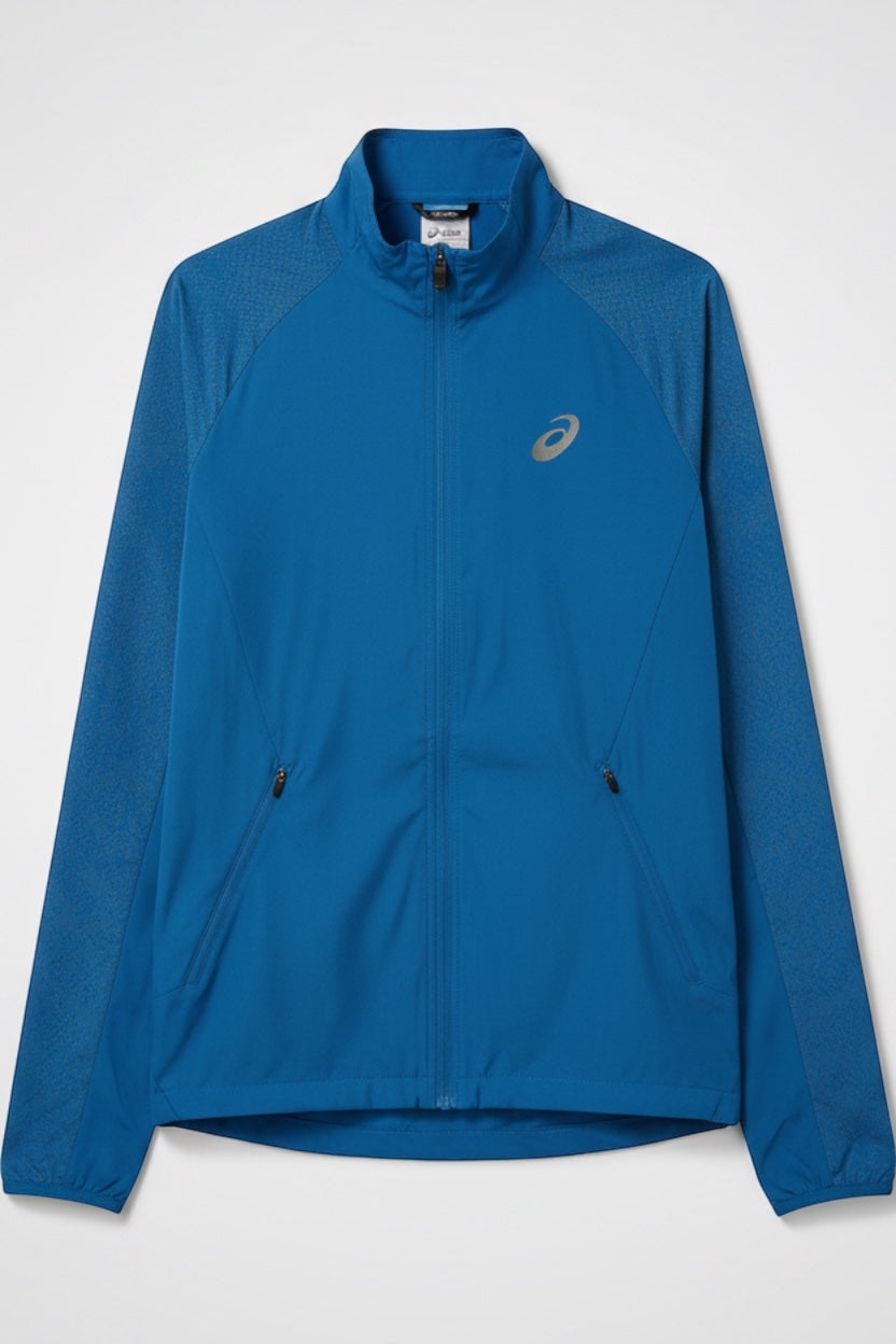 Asics Herren Trainingsjacke Blau Größe L