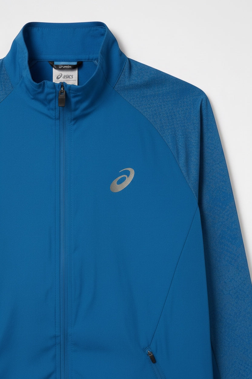 Asics Herren Trainingsjacke Blau Größe L