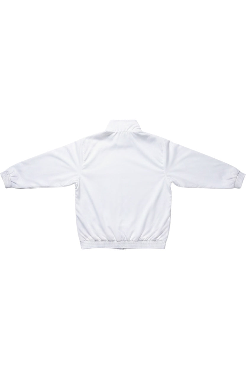 Infinity Herren Trainingsjacke Weiß Grau Größe S