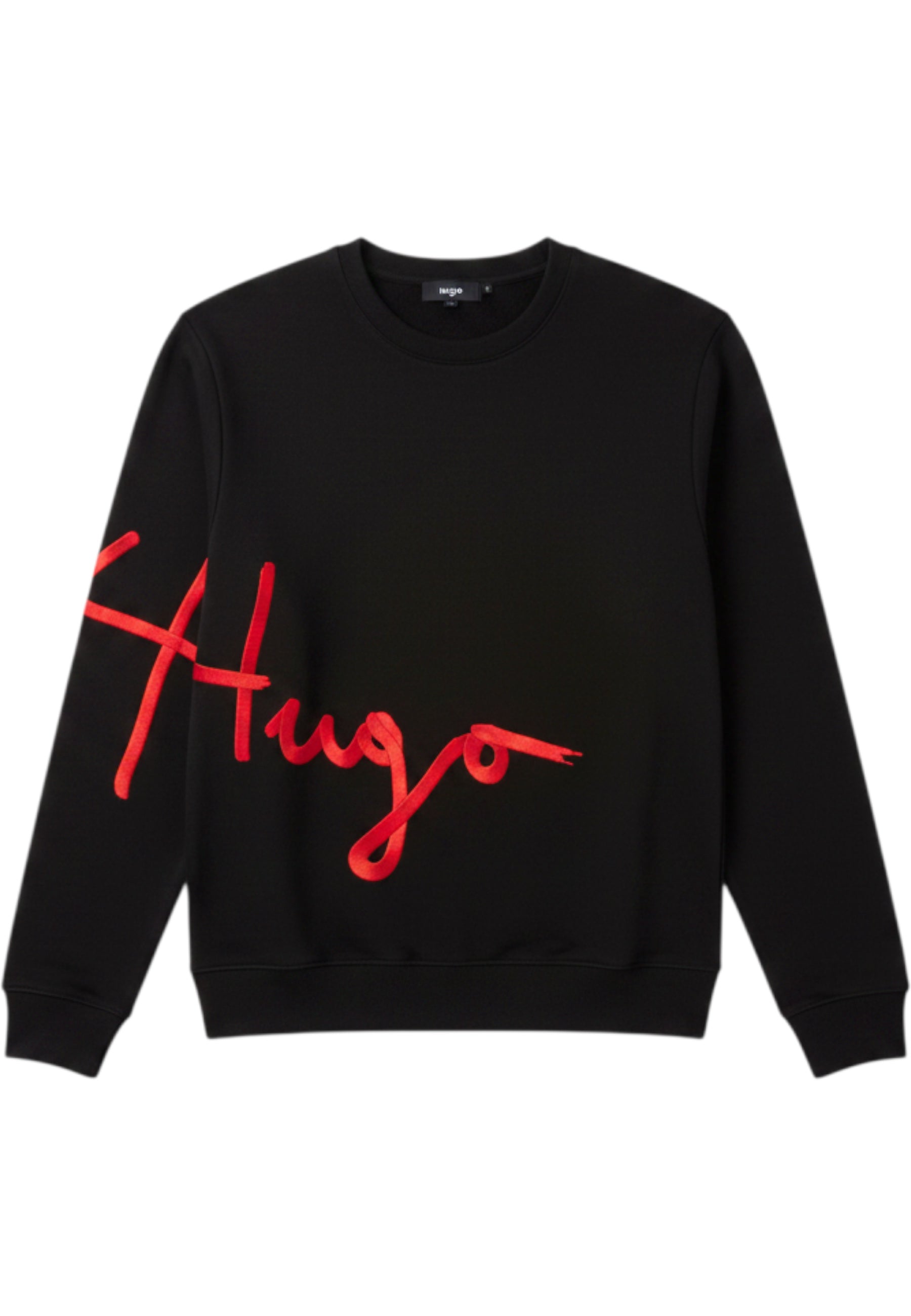 Hugo Boss Herren Sweatshirt Schwarz-Rot Größe M