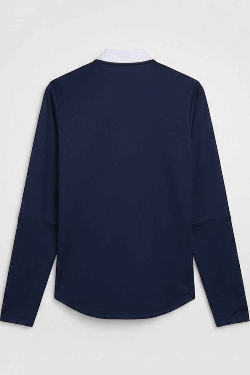 Adidas Herren Trainingsjacke Blau Weiß Größe S