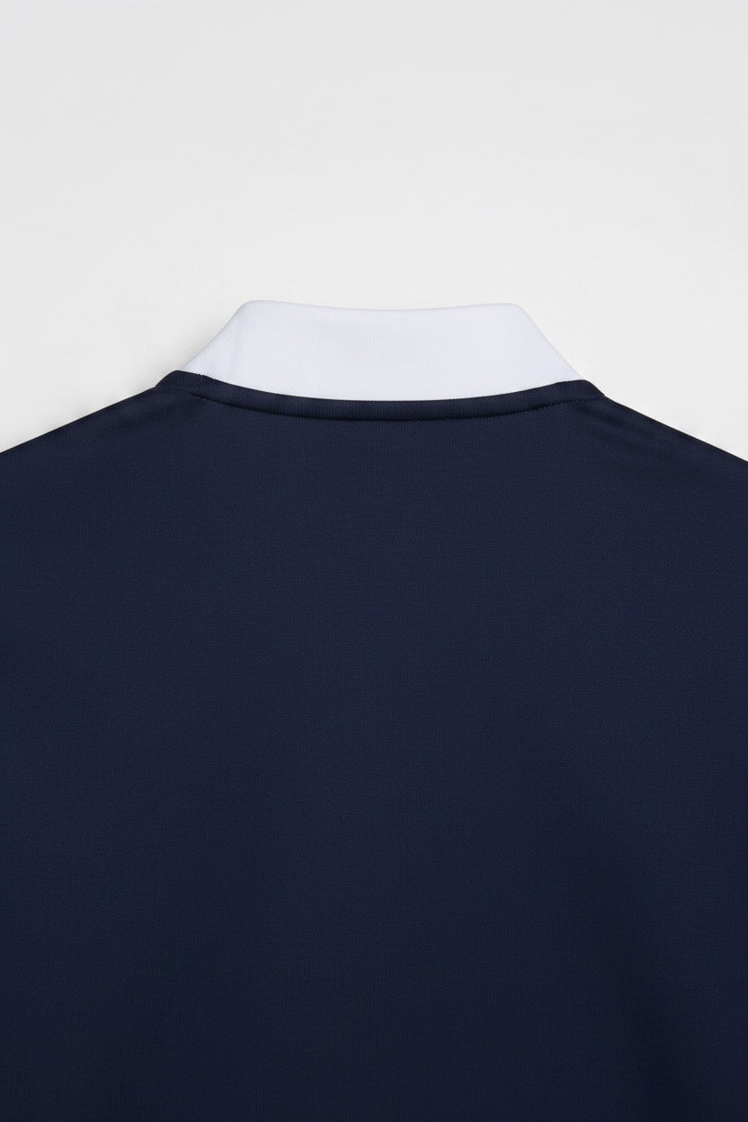 Adidas Herren Trainingsjacke Blau Weiß Größe S