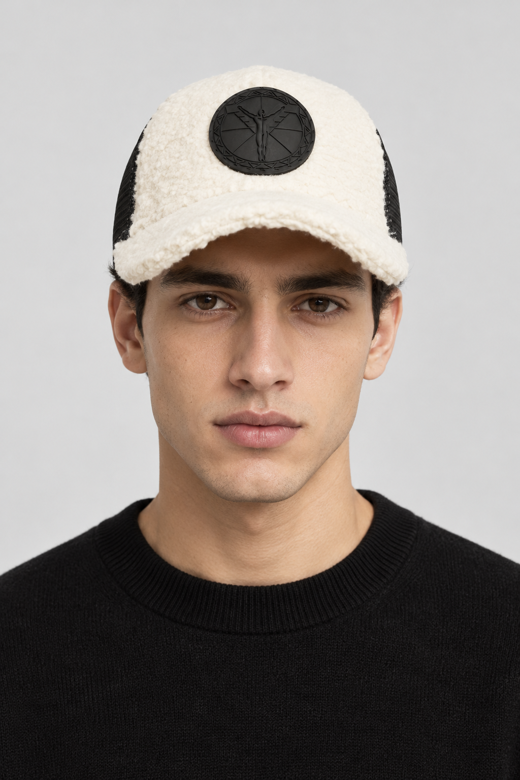 Carlo Colucci Cap Beige Teddy