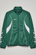 Hummel Herren Trainingsjacke Grün Weiß Größe L
