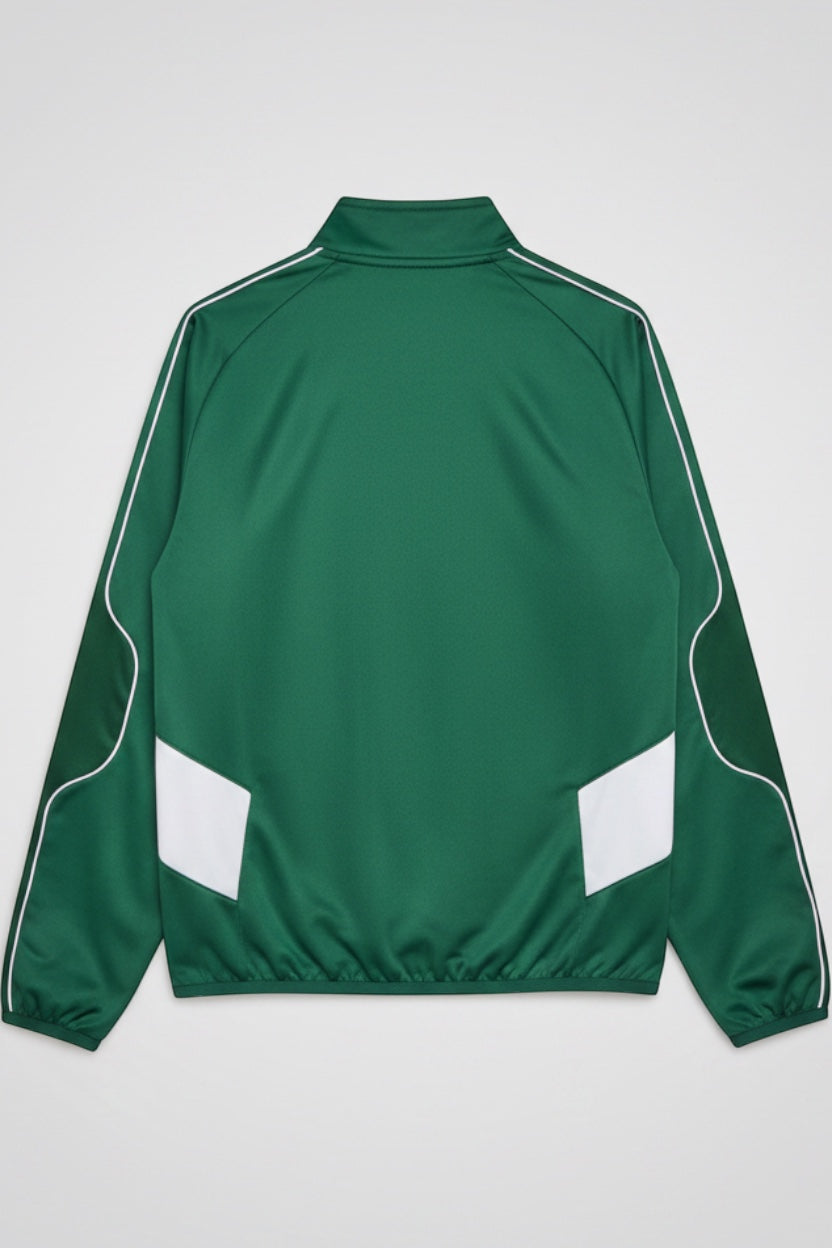 Hummel Herren Trainingsjacke Grün Weiß Größe L