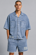 Carlo Colucci Set Hemd + Shorts