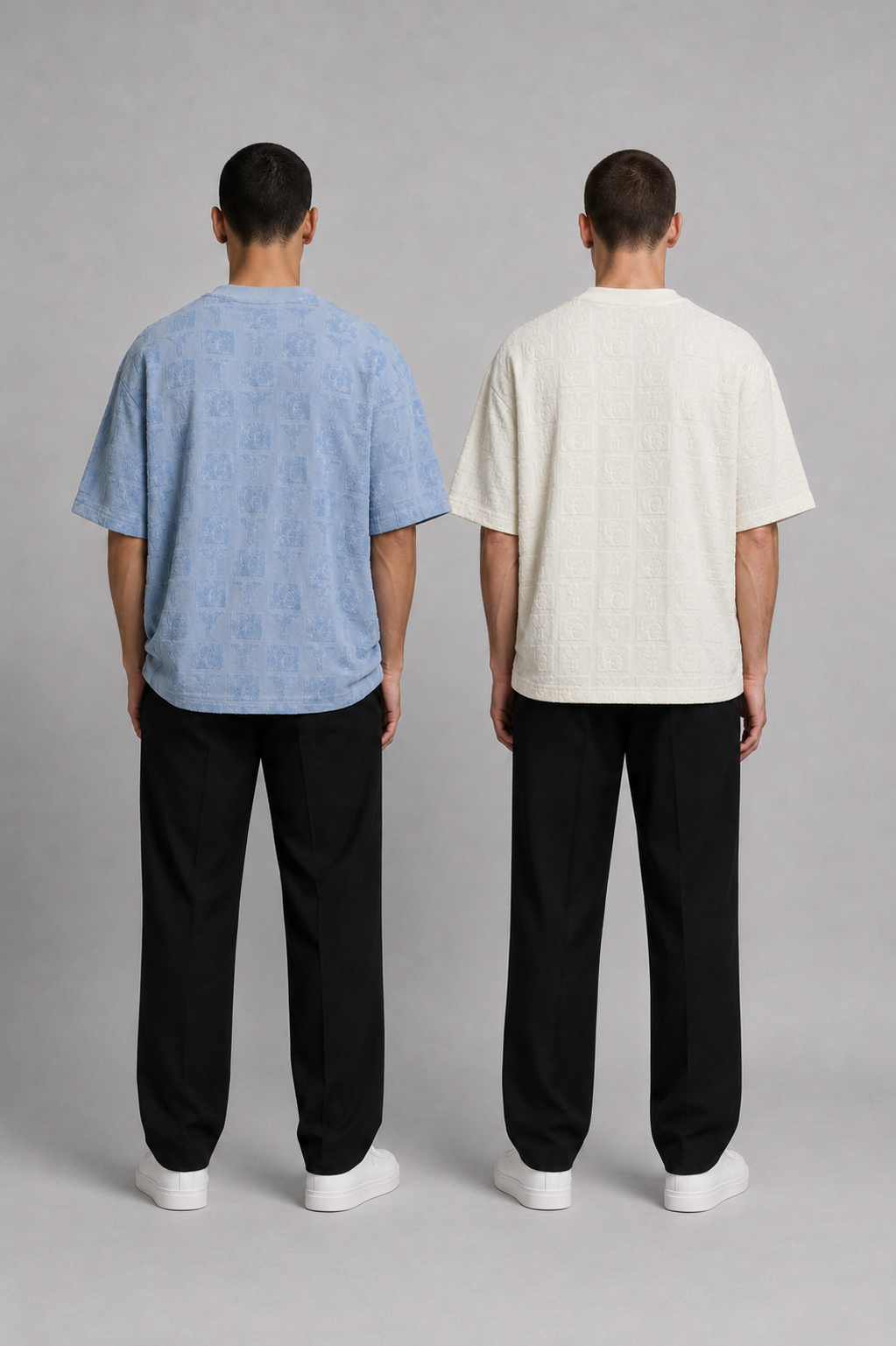 Carlo Colucci Set 2 T-Shirts Flock
