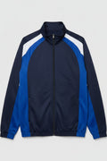 Clockhouse Herren Trainingsjacke Blau Weiß Größe XL