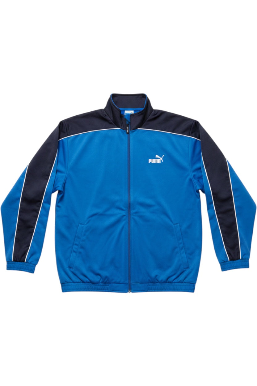 Puma Herren Trainingsjacke Blau Schwarz Größe XXL