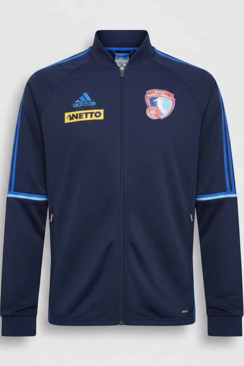 Adidas Herren Trainingsjacke Blau Größe L