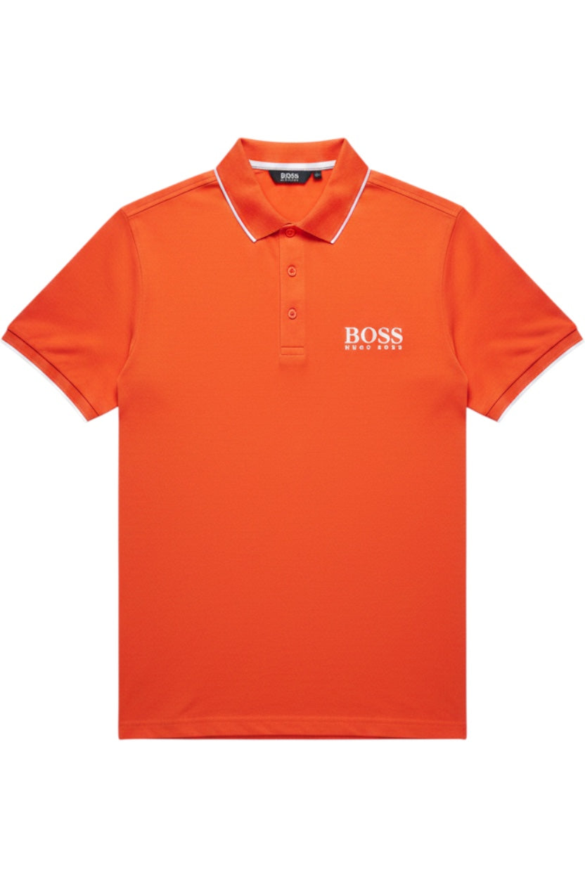 Hugo Boss Herren Poloshirt Rot Größe L