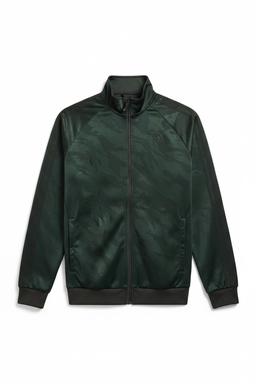 Adidas Herren Trainingsjacke Grün Camouflage Größe M/L