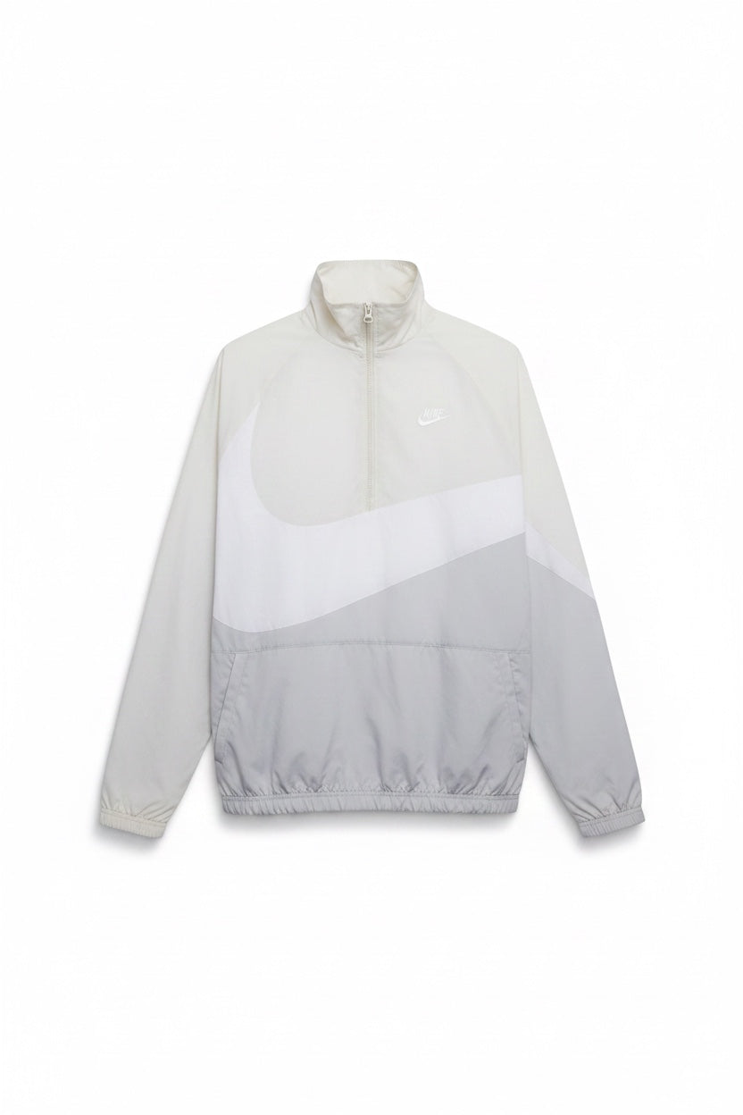 Nike Herren Trainingsjacke Weiß Grau Mehrfarbig Größe M