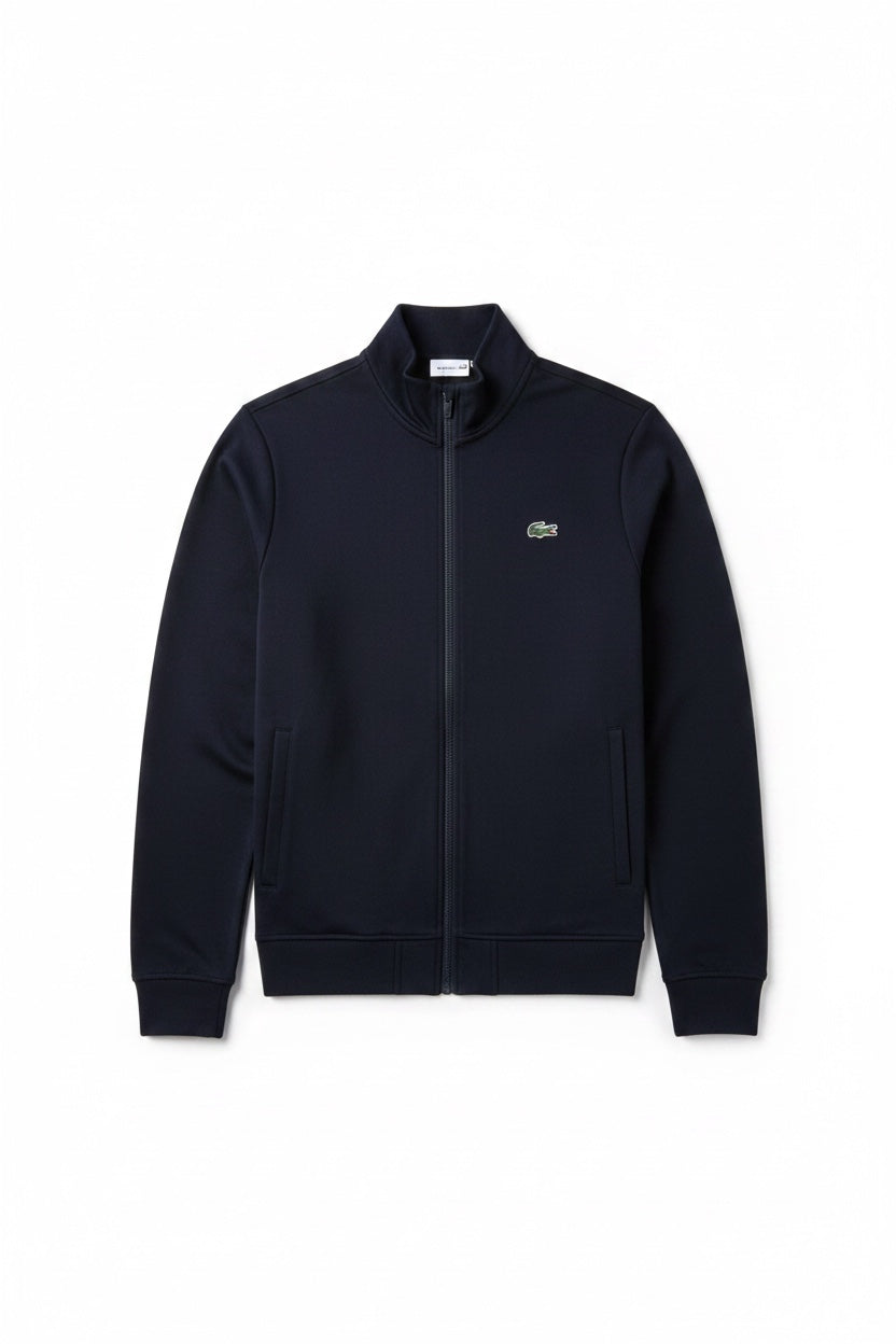 Lacoste Sport Herren Trainingsjacke Blau Einfarbig Größe S