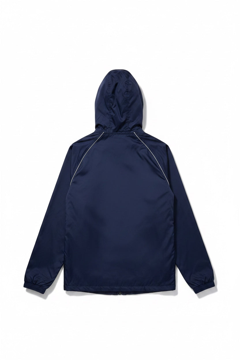 Adidas Herren Trainingsjacke Blau Einfarbig Größe S