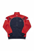 Adidas Herren Trainingsjacke Rot Blau Weiß Mehrfarbig Größe XL